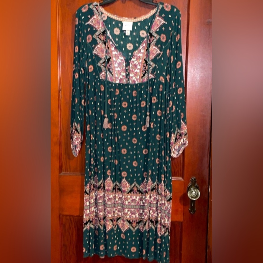 Knox rose dress green